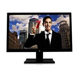 V7 23.6 1920x1080 5MS VGA DVI-D LED Monitor with Speakers